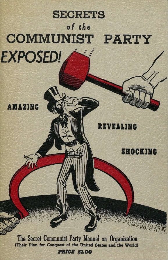 Book Cover of SECRETS OF THE COMMUNIST PARTY EXPOSED!: THE SECRET COMMUNIST PARTY MANUAL ON ORGANIZATION (THEIR PLAN FOR CONQUEST FOR THE UNITED STATES AND THE WORLD)