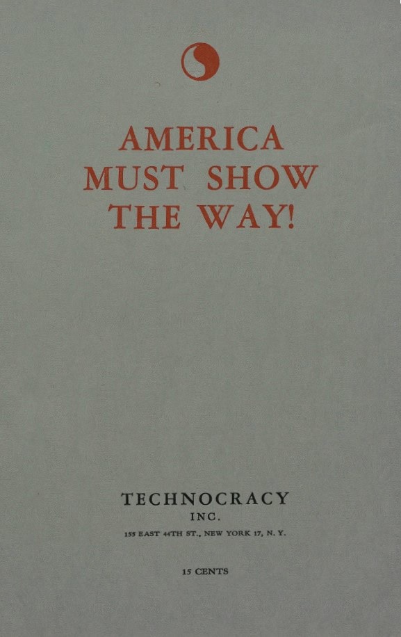 Book Cover of AMERICA MUST SHOW THE WAY!