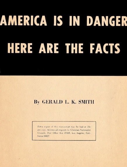 Book Cover of AMERICA IS IN DANGER—HERE ARE THE FACTS
