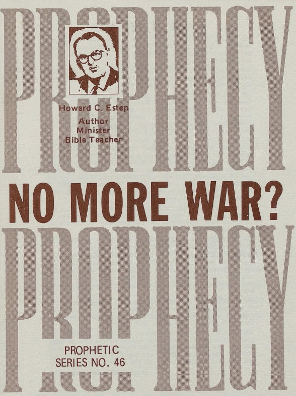 Book Cover of NO MORE WAR?