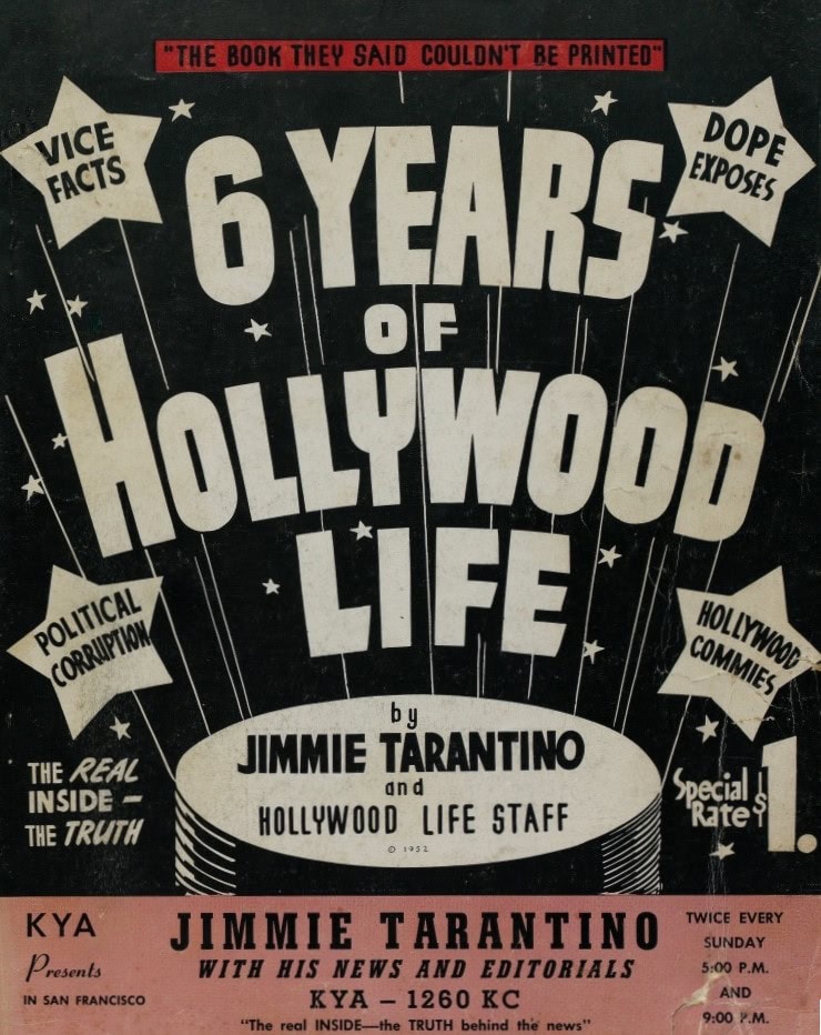 Book Cover of 6 YEARS OF HOLLYWOOD LIFE