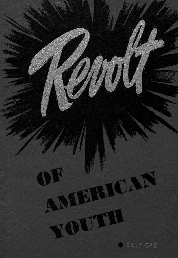 Book Cover of THE REVOLT OF AMERICAN YOUTH