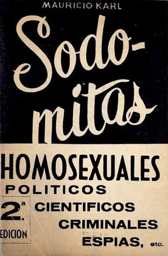 Book Cover of SODOMITAS; HOMOSEXUALES POLÍTICOS, CIENTÍFICOS, CRIMINALES, ETC