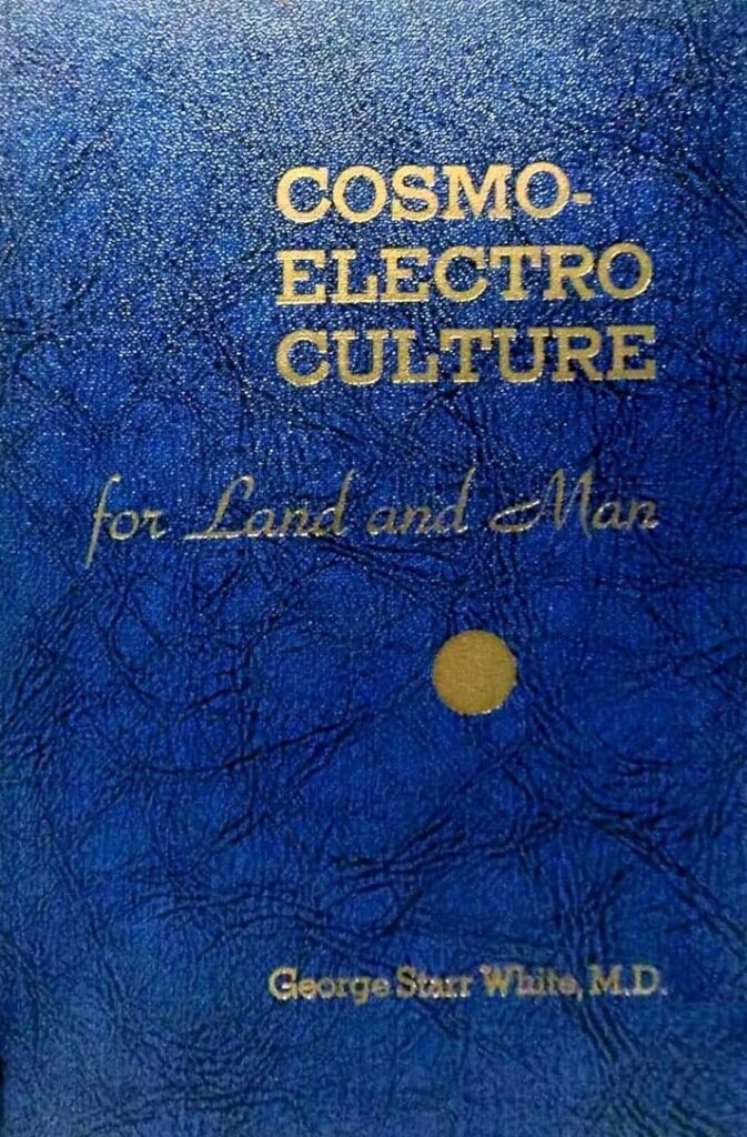 Book Cover of COSMO-ELECTRO CULTURE FOR LAND AND MAN