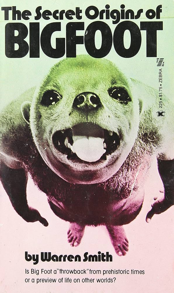 Book Cover of SECRET ORIGINS OF BIGFOOT