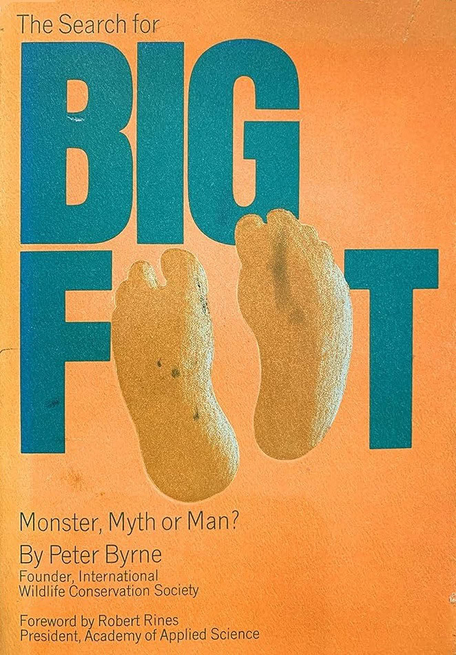 Book Cover of THE SEARCH FOR BIGFOOT (MONSTER, MYTH OR MAN?)
