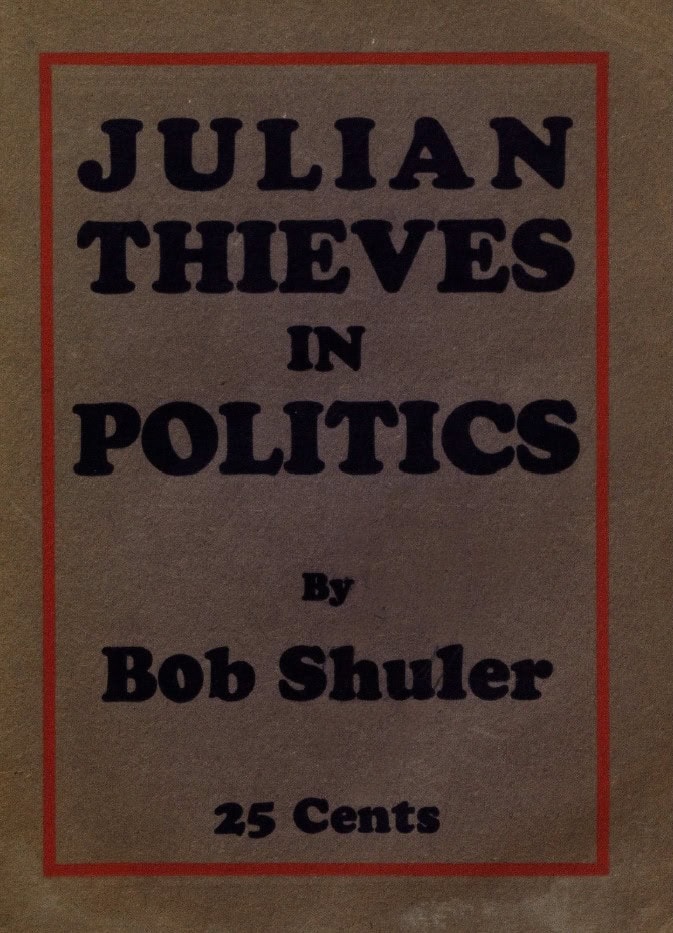 Book Cover of JULIAN THIEVES IN POLITICS