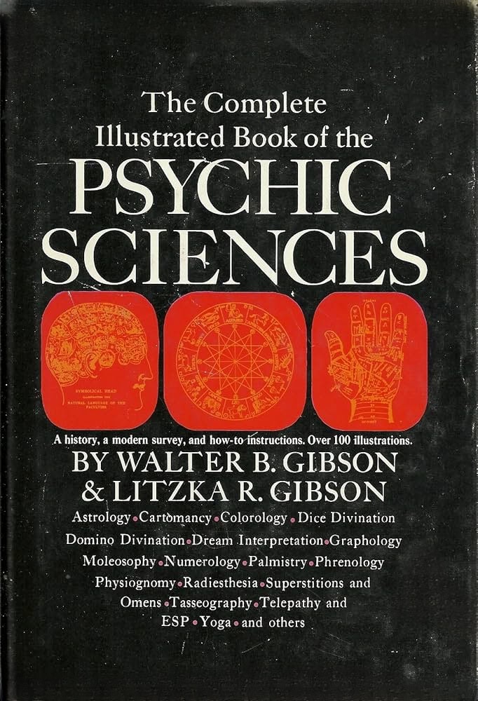 Book Cover of COMPLETE ILLUSTRATED BOOK OF THE PSYCHIC SCIENCES
