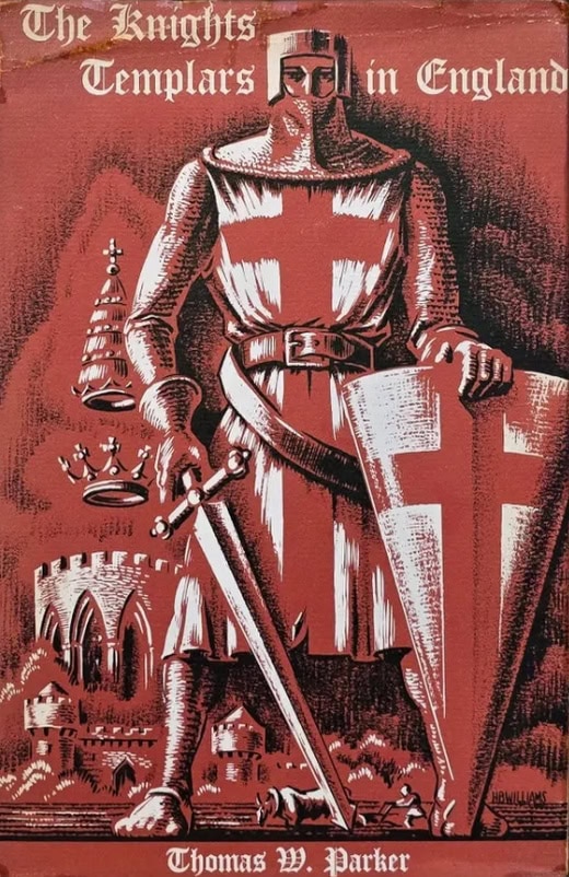 Book Cover of THE KNIGHTS TEMPLAR IN ENGLAND