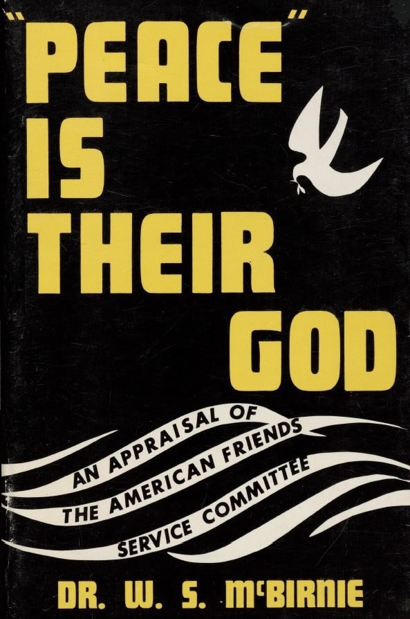 Book Cover of “PEACE” IS THEIR GOD