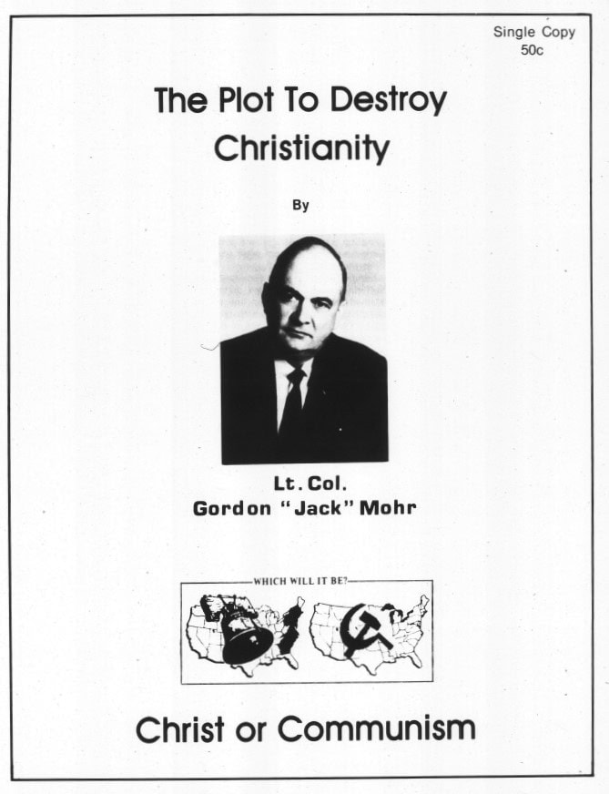 Book Cover of THE PLOT TO DESTROY CHRISTIANITY