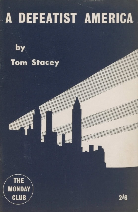 Book Cover of A DEFEATIST AMERICA