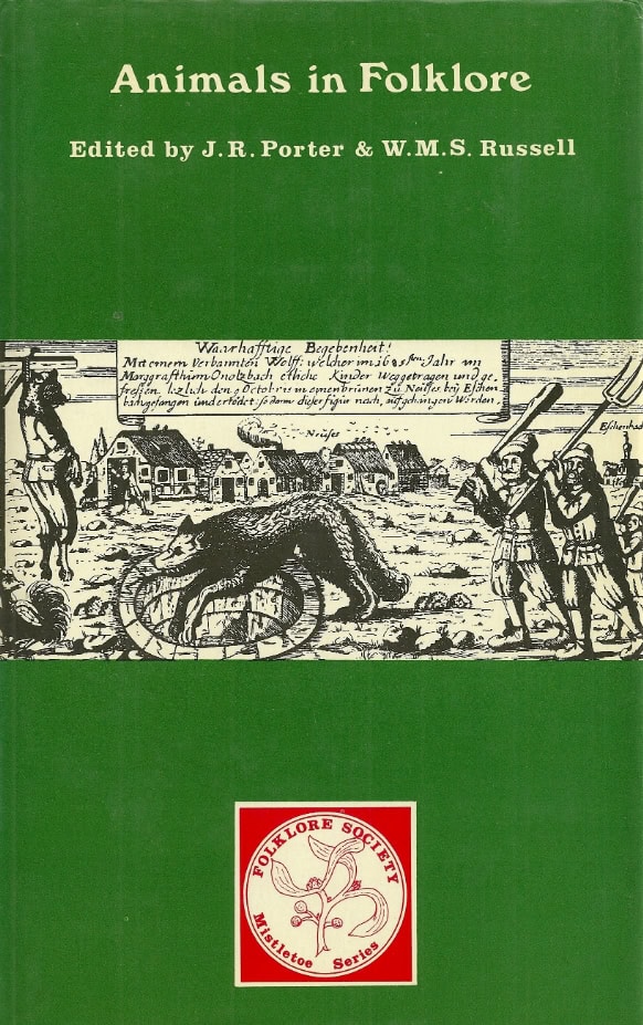 Book Cover of ANIMALS IN FOLKLORE