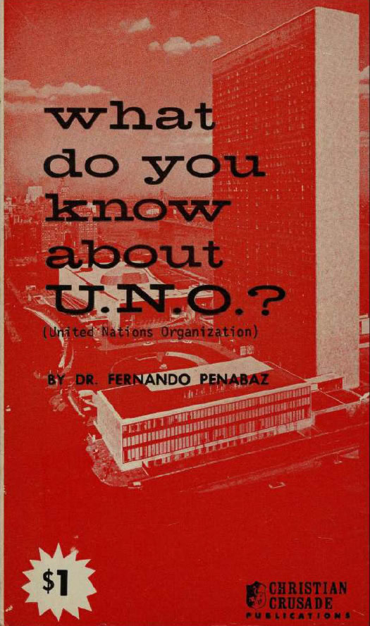 Book Cover of WHAT DO YOU KNOW ABOUT U.N.O.?