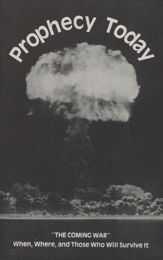 Book Cover of PROPHECY TODAY: “THE COMING WAR” WHEN, WHERE, AND THOSE WHO WILL SURVIVE IT