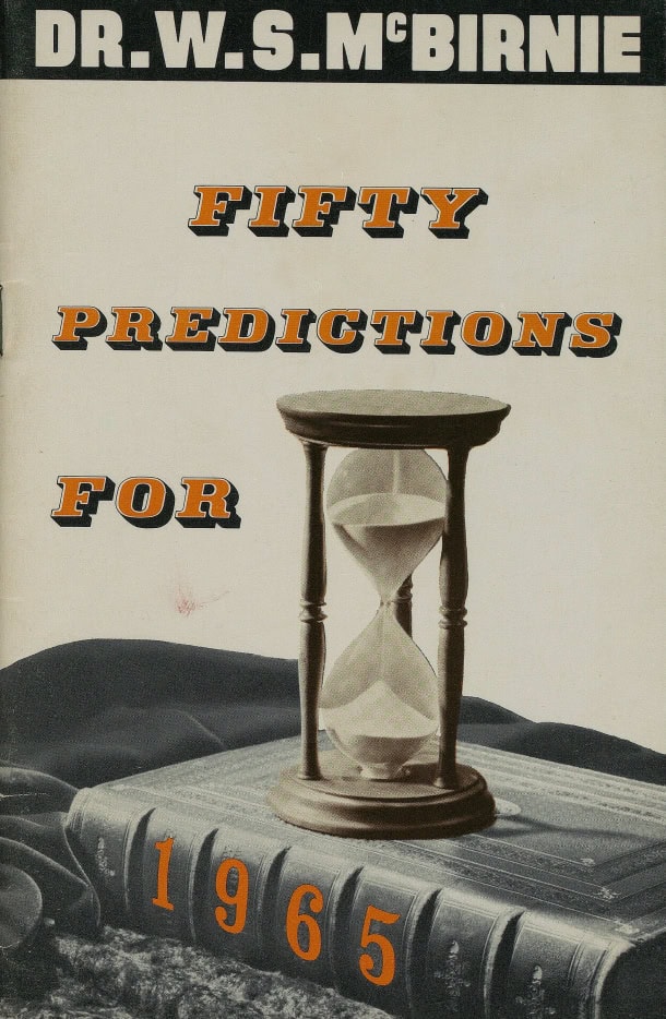 Book Cover of FIFTY PREDICTIONS FOR 1965