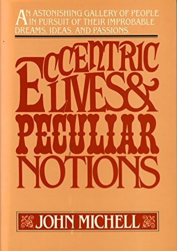 Book Cover of ECCENTRIC LIVES AND PECULIAR NOTIONS