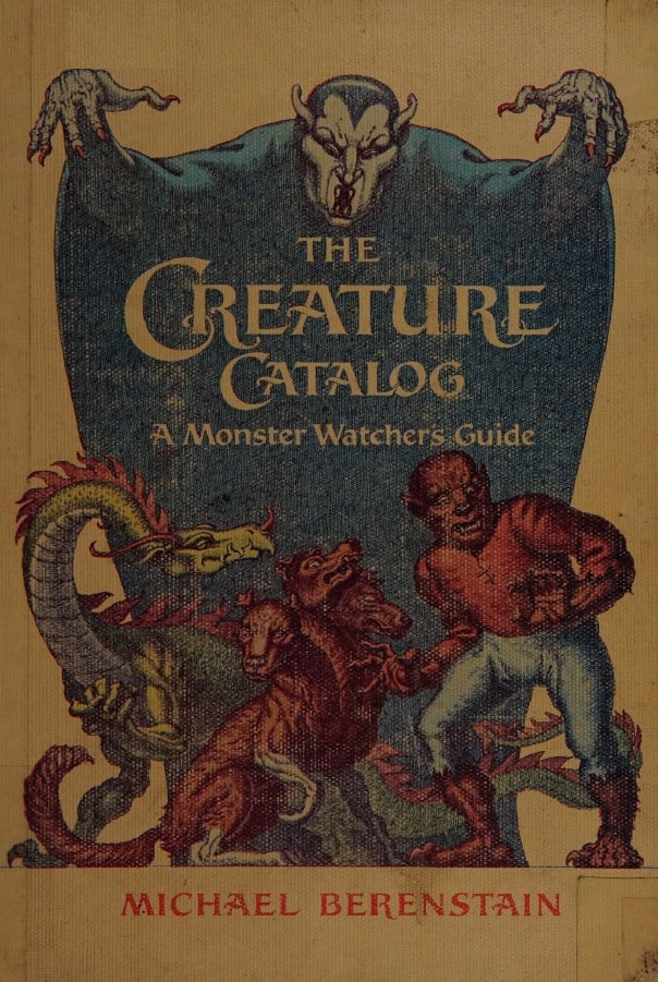 Book Cover of THE CREATURE CATALOG