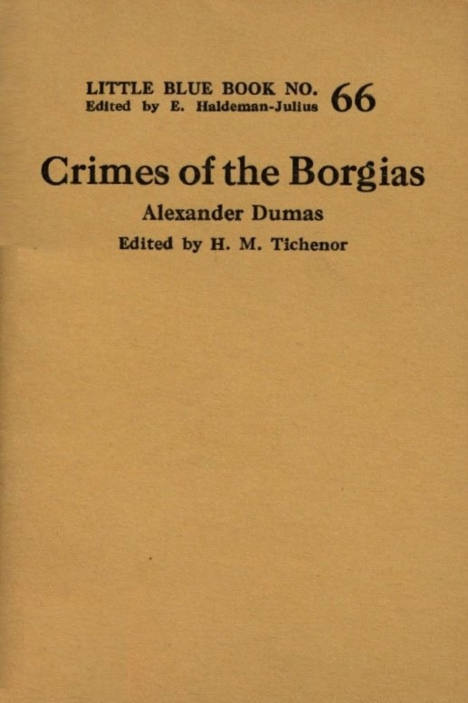 Book Cover of CRIMES OF THE BORGIAS