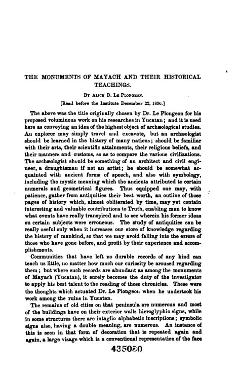 Book Cover of THE MONUMENTS OF MAYACH AND THEIR HISTORICAL TEACHINGS