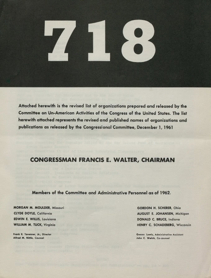 Book Cover of 718
