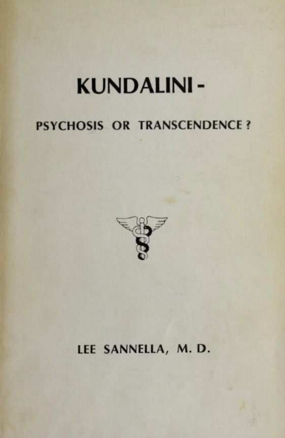 Book Cover of KUNDALINI – PSYCHOSIS OR TRANSCENDENCE?