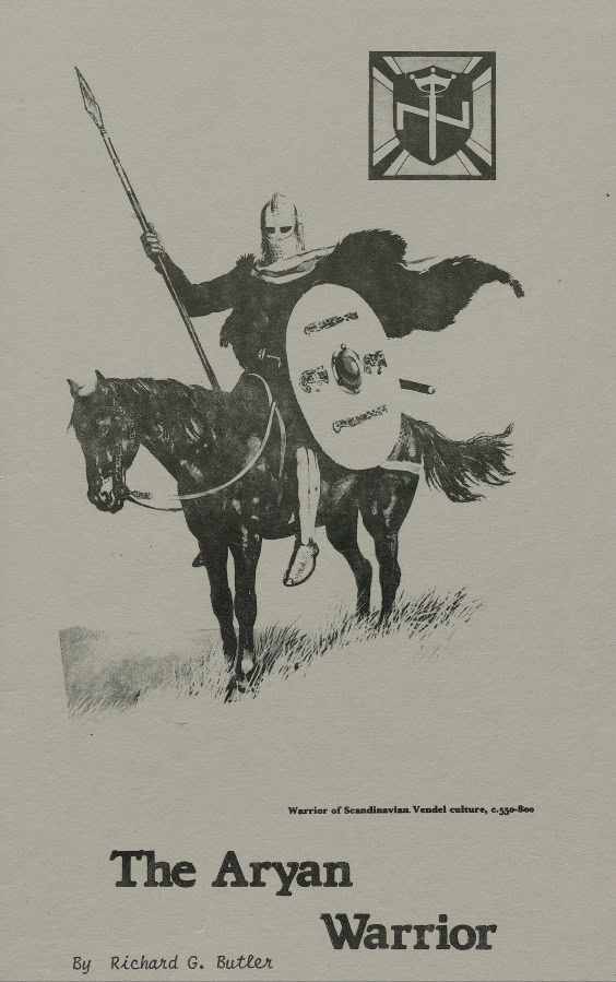 Book Cover of THE ARYAN WARRIOR