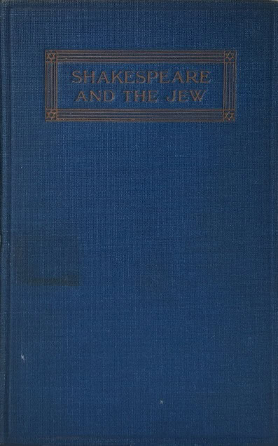 Book Cover of SHAKESPEARE AND THE JEW
