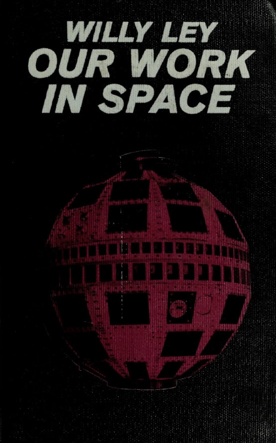 Book Cover of OUR WORK IN SPACE