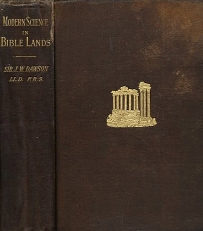 Book Cover of MODERN SCIENCE IN BIBLE LANDS