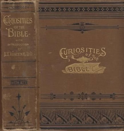 Book Cover of CURIOSITIES OF THE BIBLE