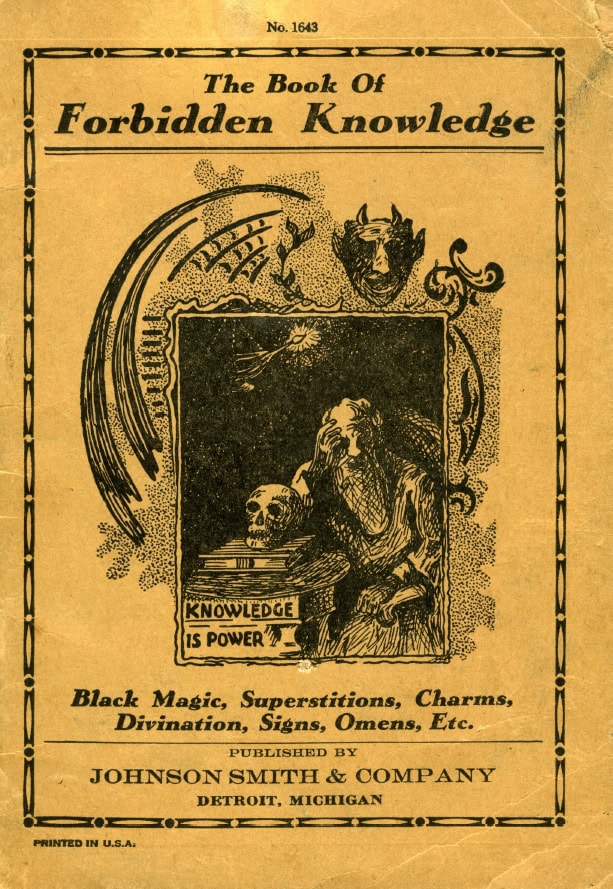 Book Cover of THE BOOK OF FORBIDDEN KNOWLEDGE
