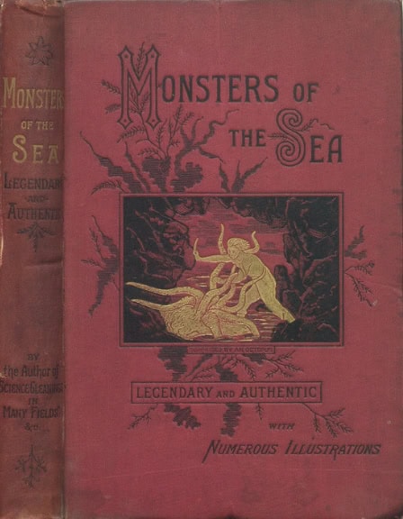 Book Cover of MONSTERS OF THE SEA: LEGENDARY AND AUTHENTIC