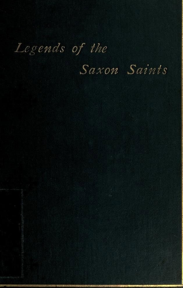 Book Cover of LEGENDS OF THE SAXON SAINTS