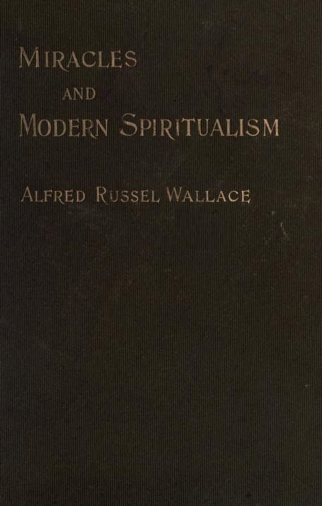 Book Cover of MIRACLES AND MODERN SPIRITUALISM