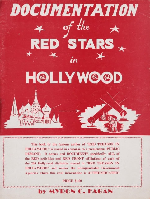 Book Cover of DOCUMENTATION OF THE RED STARS IN HOLLYWOOD