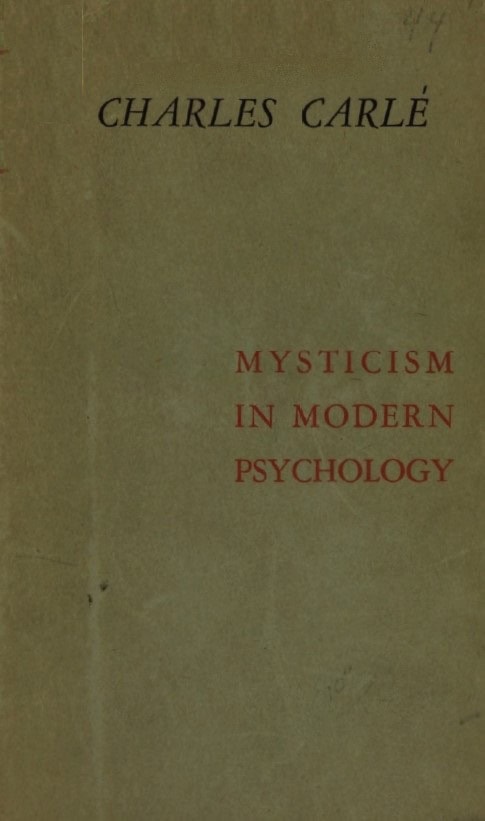 Book Cover of MYSTICISM IN MODERN PSYCHOLOGY