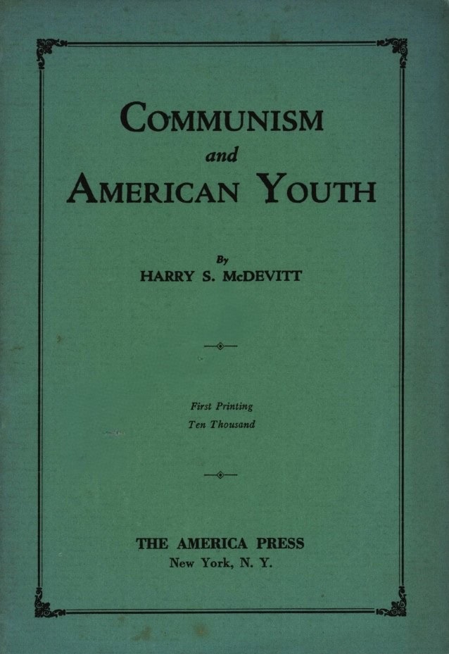 Book Cover of COMMUNISM AND AMERICAN YOUTH
