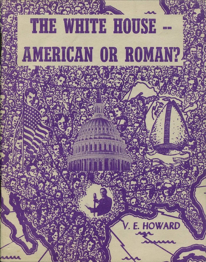 Book Cover of THE WHITE HOUSE: AMERICAN OR ROMAN?