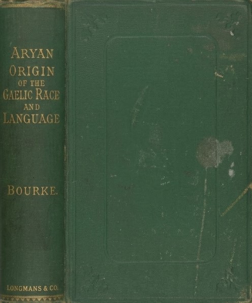 Book Cover of THE ARYAN ORIGIN OF THE GAELIC RACE AND LANGUAGE