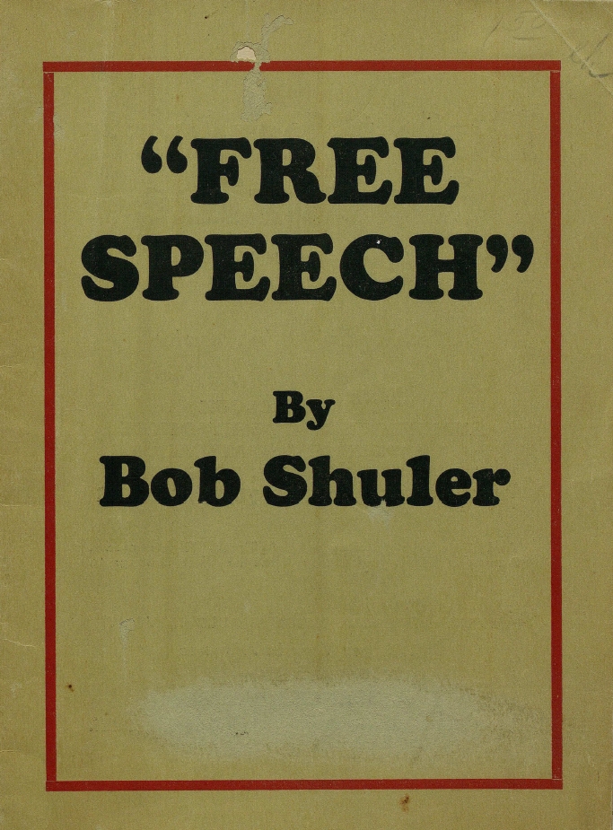 Book Cover of “FREE SPEECH”