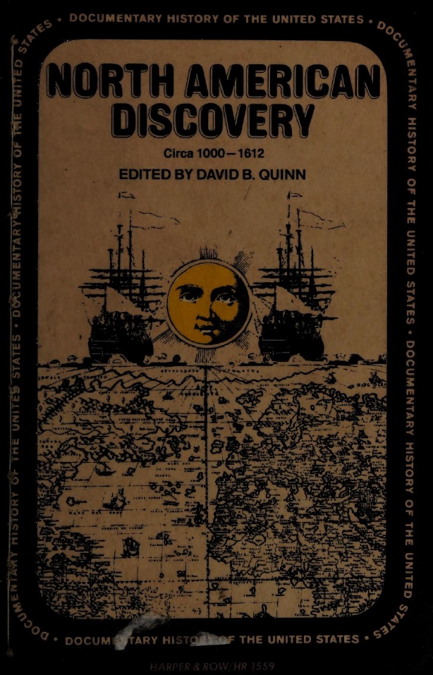 Book Cover of NORTH AMERICAN DISCOVERY CIRCA 1000-1612