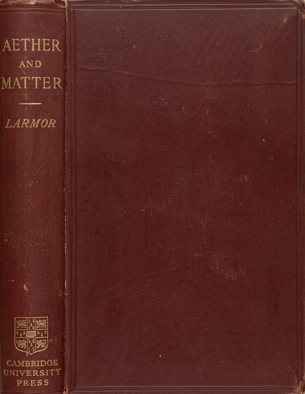 Book Cover of AETHER AND MATTER