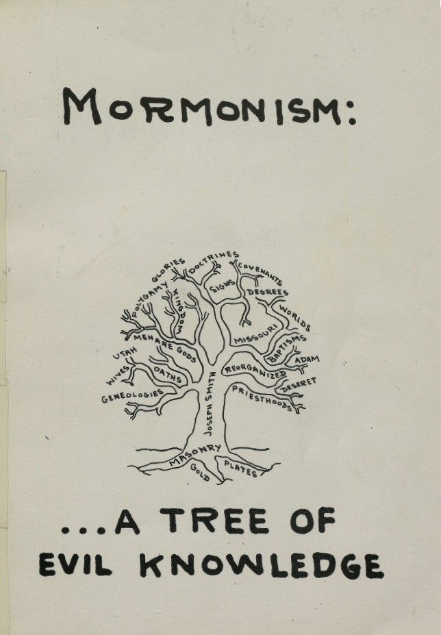 Book Cover of MORMONISM: A TREE OF EVIL KNOWLEDGE (A KINGDOM OF DARKNESS)