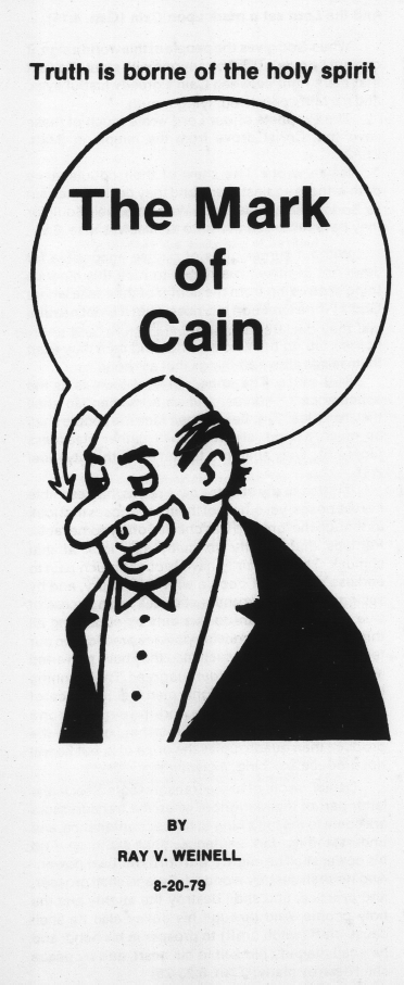 Book Cover of THE MARK OF CAIN