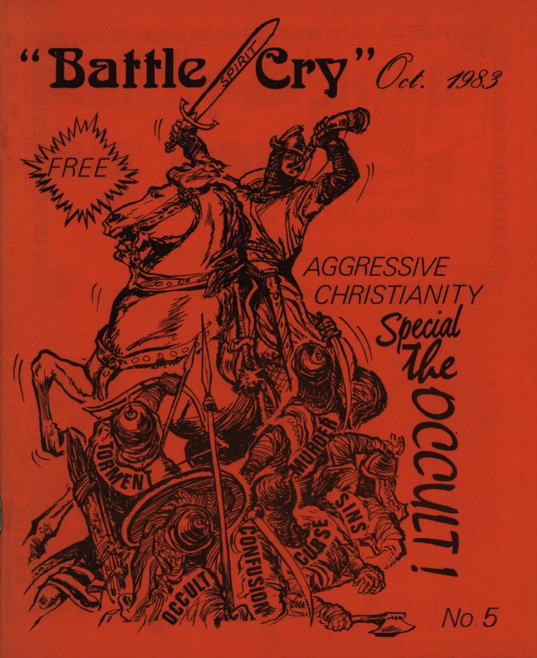 Book Cover of BATTLE CRY NO. 5; SPECIAL: THE OCCULT