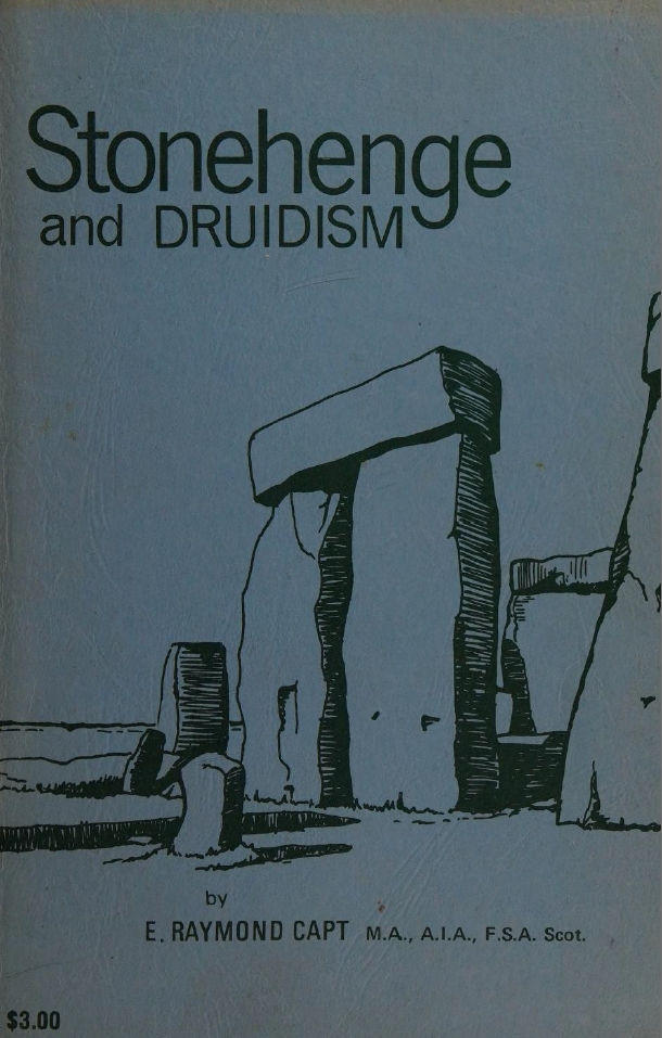 Book Cover of STONEHENGE AND DRUIDISM