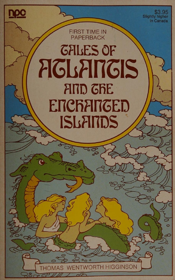 Book Cover of TALES OF ATLANTIS AND THE ENCHANTED ISLANDS