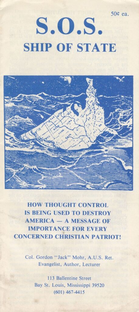 Book Cover of S.O.S. SHIP OF STATE