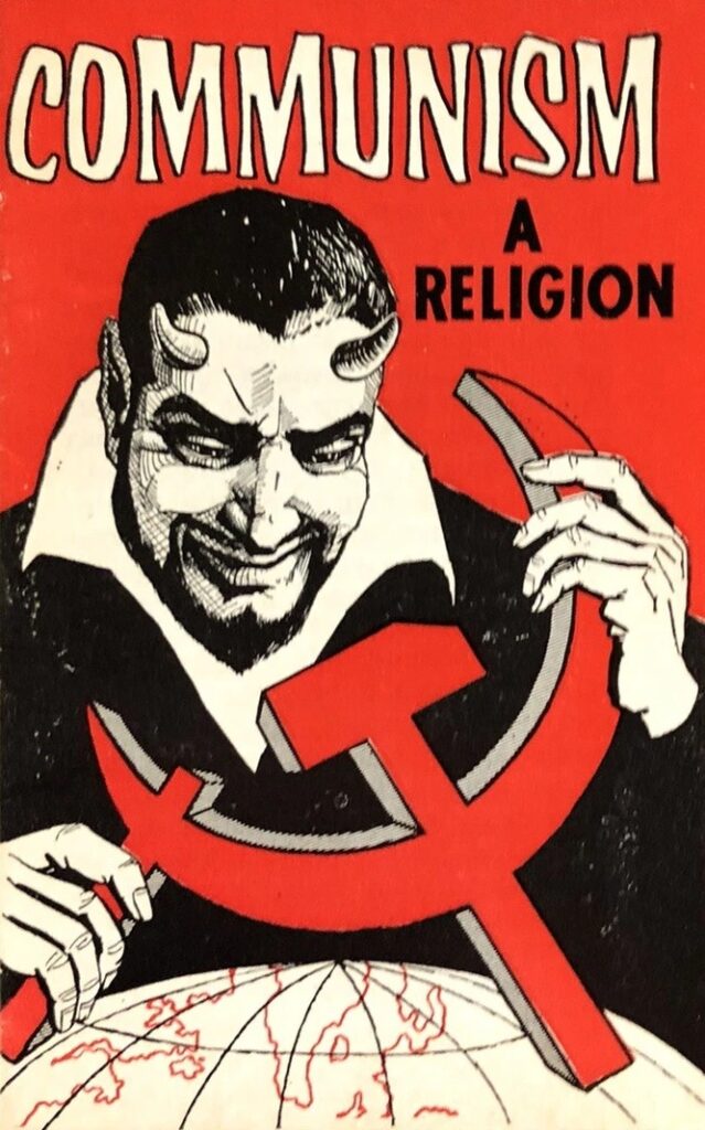 Book Cover of COMMUNISM… A RELIGION